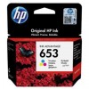 HP Original Ink Cartridge 653 (3YM74AE) Color