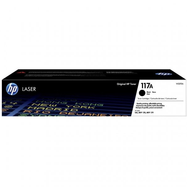 HP W2070A Black 117A