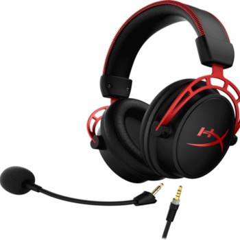 HYPERX Gejmerske slušalice CLOUD ALPHA PRO (Crna/crvena) - HX-HSCA-RD/EM