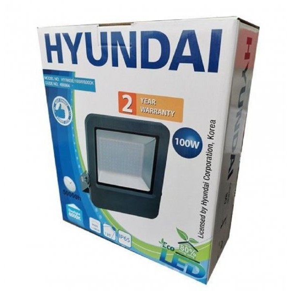 HYUNDAI LED reflektor 100W wise hy/100W/6000K ip65