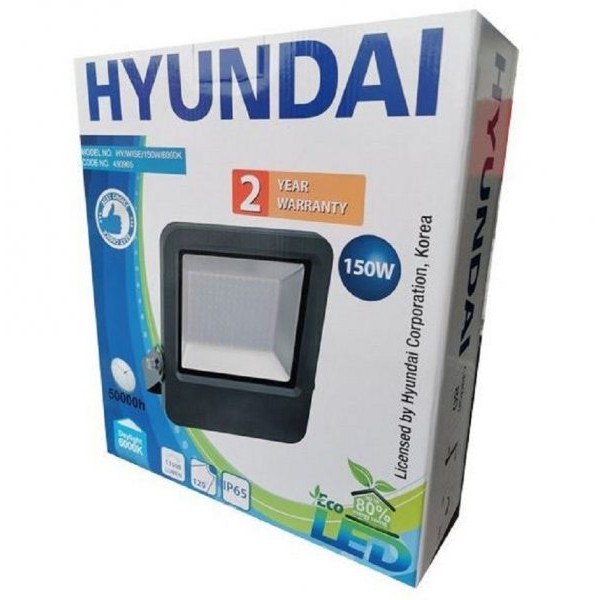 HYUNDAI LED reflektor 150W wise hy/150W/6000K IP65