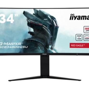 IIYAMA G-MASTER GCB3480WQSU-B1 UWQHD 180Hz USB AMD FreeSync Premium Pro Curved
