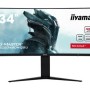 IIYAMA G-MASTER GCB3480WQSU-B1 UWQHD 180Hz USB AMD FreeSync Premium Pro Curved