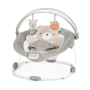 Ingenuity Ležaljka za bebe InLighten Bouncer - Bear Nate SKU16667