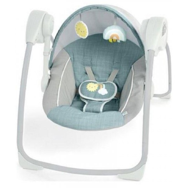 Ingenuity Ljuljaška za bebe Sun Valley Canopy Portable Swing - Teal SKU16905