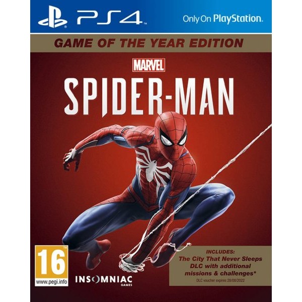 Insomniac Games PS4 Marvel's Spider-Man - Game of the year