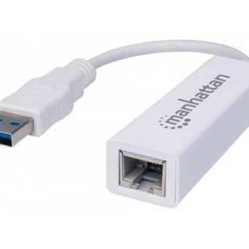 MANHATTAN USB 3.0 to Gigabit Network Adapter, USB 3.0 M/F RJ45