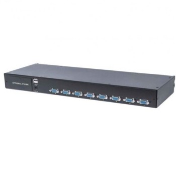 INTELLINET Modular 8-Port VGA KVM Switch 8x4-in-1 USB/PS/2 507776