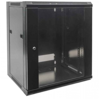 INTELLINET Wallmount Cabinet 6U Rek orman 19'' 450d sivi