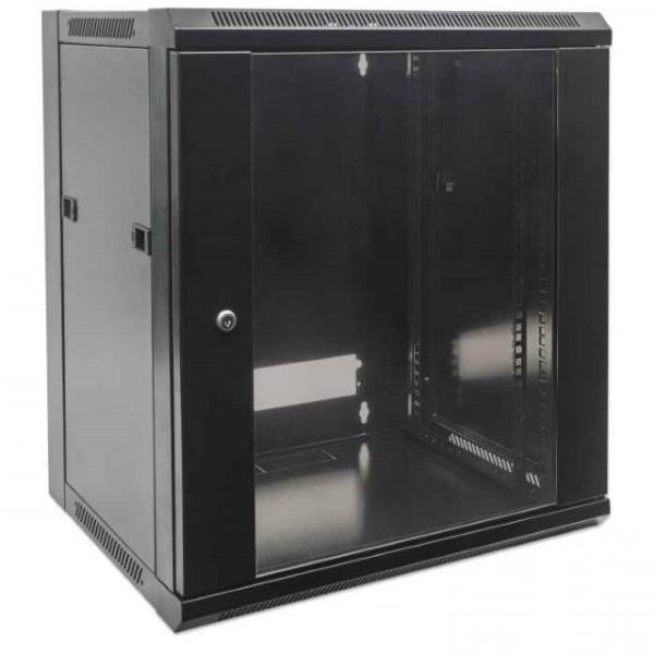 INTELLINET Wallmount Cabinet 6U Rek orman 19'' 450d sivi