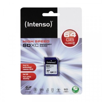 INTENSO 64GB SDHC Class 10 brzina čitanja 20MB/s 3411490