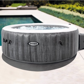 INTEX 28440 Intex Jacuzzi bazen za dvorište Intex Pure Spa Greywood deluxe