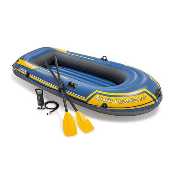 INTEX KAJAK CHALLENGER 2 BOAT SET