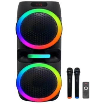 INTEX Partybox zvučnik Boombox DR-1250/60W/2xmic/baterija: 4500MHA