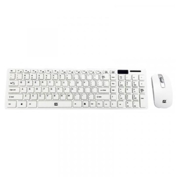 JETION Bežična tastatura i miš US (Bela) JT-DKB085