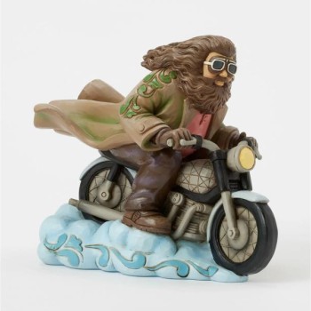JIM SHORE Harry Potter - Guardian In The Sky (Hagrid On Bike)