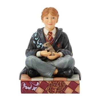 JIM SHORE Harry Potter - Wizarding Whiskers - Ron Personality Pose
