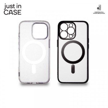JUST IN CASE 2u1 Extra case MAG MIX paket CRNI za iPhone 13 Pro