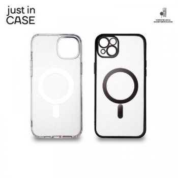 JUST IN CASE 2u1 Extra case MAG MIX paket CRNI za iPhone 14 Plus