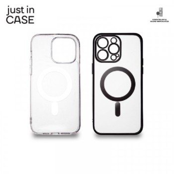 JUST IN CASE 2u1 Extra case MAG MIX paket CRNI za iPhone 14 Pro Max