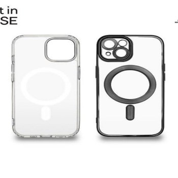 JUST IN CASE 2u1 Extra case MAG MIX paket CRNI za iPhone 15 Plus