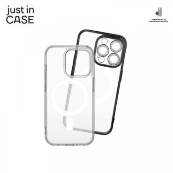 JUST IN CASE 2u1 Extra case MAG MIX paket CRNI za iPhone 15 Pro