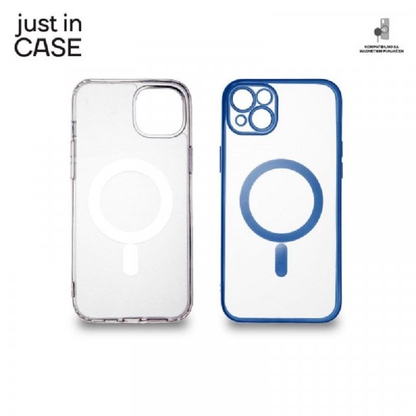 JUST IN CASE 2u1 Extra case MAG MIX paket PLAVI za iPhone 14 Plus