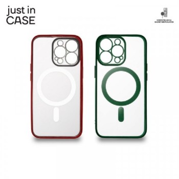JUST IN CASE 2u1 Extra case MAG MIX paket ZELENO CRVENI za iPhone 13 Pro