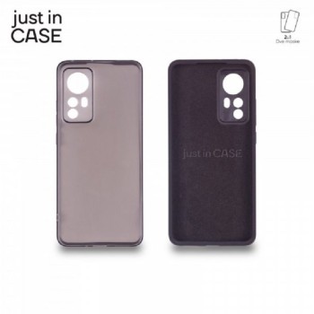 JUST IN CASE 2u1 Extra case MIX paket CRNI za Xiaomi 12