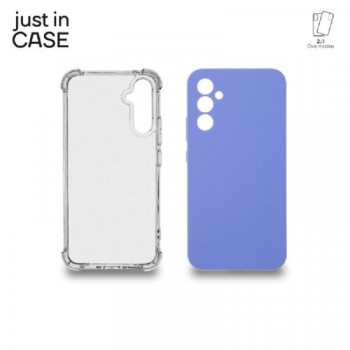 JUST IN CASE 2u1 Extra case MIX paket maski za telefon LjUBIČASTI za A34 5G