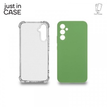 JUST IN CASE 2u1 Extra case MIX paket maski za telefon SVETLO ZELENI za A34 5G