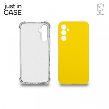 JUST IN CASE 2u1 Extra case MIX paket maski za telefon ŽUTI za A34 5G