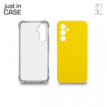 JUST IN CASE 2u1 Extra case MIX paket maski za telefon ŽUTI za A54 5G