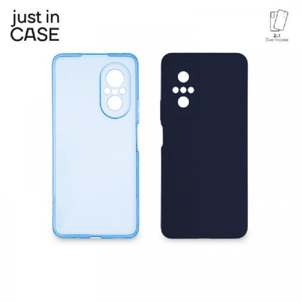 JUST IN CASE 2u1 Extra case MIX paket PLAVI za Huawei Nova 9SE