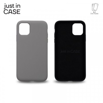 JUST IN CASE 2u1 Extra case MIX PLUS paket CRNI za iPhone 11