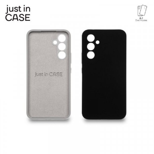 JUST IN CASE 2u1 Extra case MIX PLUS paket maski za telefon CRNI za A54 5G