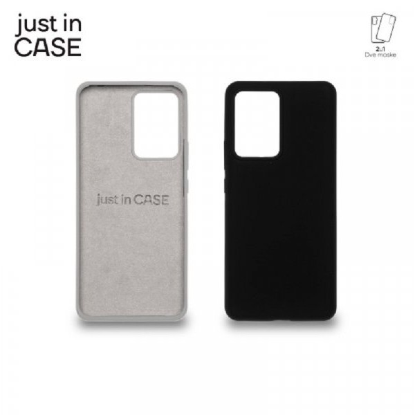 JUST IN CASE 2u1 Extra case MIX PLUS paket maski za telefon CRNI za Xiaomi 13 Lite