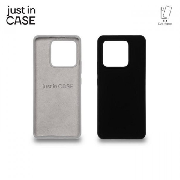 JUST IN CASE 2u1 Extra case MIX PLUS paket maski za telefon CRNI za Xiaomi 13 Pro