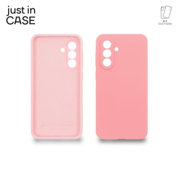 JUST IN CASE 2u1 Extra case MIX PLUS paket maski za telefon Samsung Galaxy A56 PINK