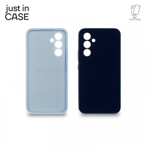 JUST IN CASE 2u1 Extra case MIX PLUS paket PLAVI za A54 5G