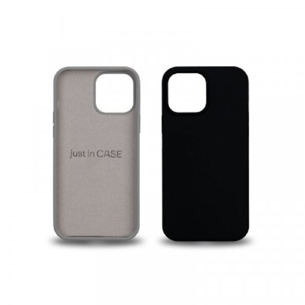 JUST IN CASE Futrola 2in1 za iPhone 13 Pro Max CRNA+SIVA