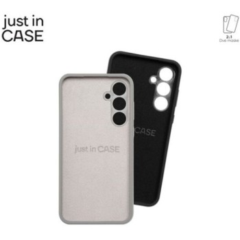 JUST IN CASE Paket maski za telefon Samsung 2u1 Galaxy A35 CRNI