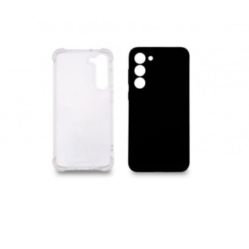 JUST IN CASE Silikon 2in1 za Samsung S23 PROVIDNA+CRNA