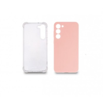 JUST IN CASE Silikon 2in1 za Samsung S23+ PROVIDNA+PUDER-ROZE