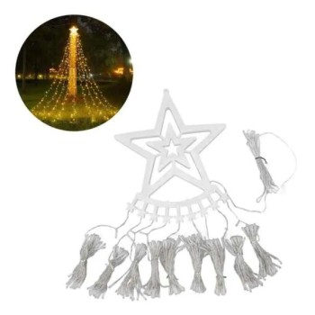 JWD Novogodisnji ukras LED lampice sa zvezdom toplo zute JWD