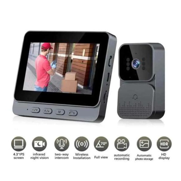 JWD Video pametno zvono JWD 2.4G Smart Home Wireless