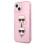 KARL LAGERFELD Futrola za iPhone 14 Pink Karl Head