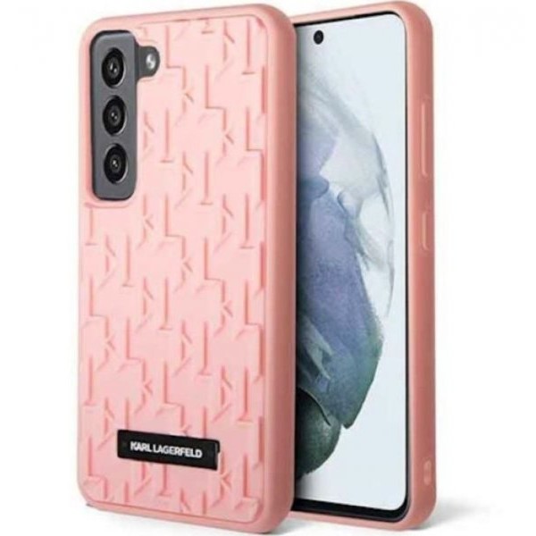 KARL LAGERFELD Futrola za Samsung S23 Pink 3D Monogram