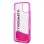 KARL LAGERFELD Maska za iPhone 14 LIQ. GLITTER ELONG PINK (KLHCP14SLCKVF)