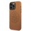 KARL LAGERFELD Maska za iPhone 14 Pro Max PU LEATHER PERFORATED LOGO CAMEL (KLHCP14XFWHC)